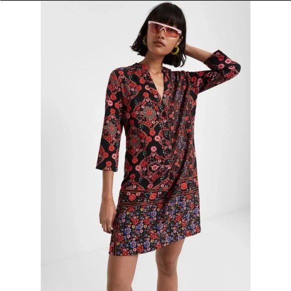 desigual boho dress Boho long dress